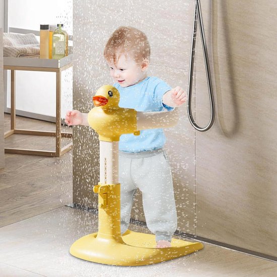 Baby Badstandaard - Babybadhouder Babydouche Zitje - Veilig Baden - Antislip Stabiliteit - 41 x 14 x 41 cm — afbeelding 3