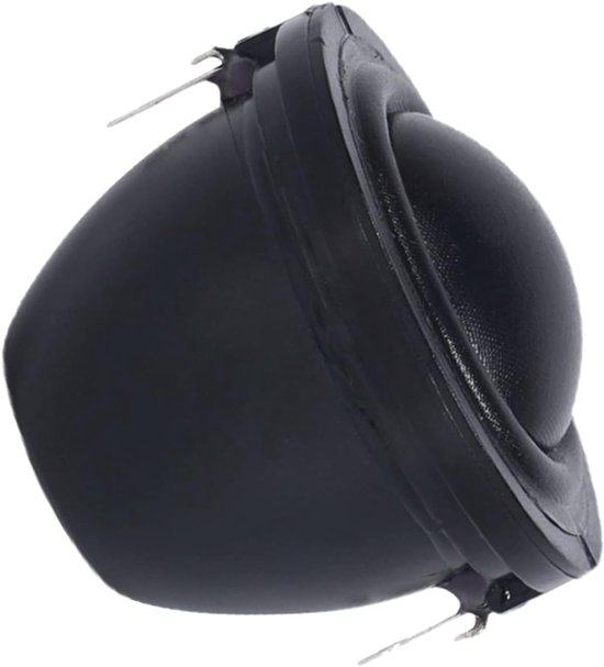 Hifi Tweeter Luidspreker - Dome Speaker - Muziek Luisteren - Zijde Film Dome - 1.5 Inch - Zwart — afbeelding 4