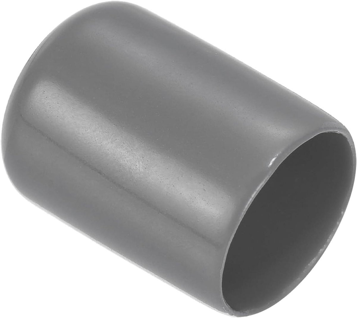 Rubberen Dopjes - Beschermdoppen Buizen - Meubels Beschermen - Zacht en Elastisch - 18 mm - Donkergrijs