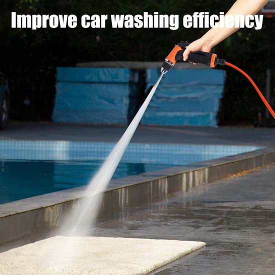 Hogedrukreiniger - Draagbare Wasmachine - Auto Thuis Wassen - Dubbel Pompsysteem - 12V - Uniek — afbeelding 2