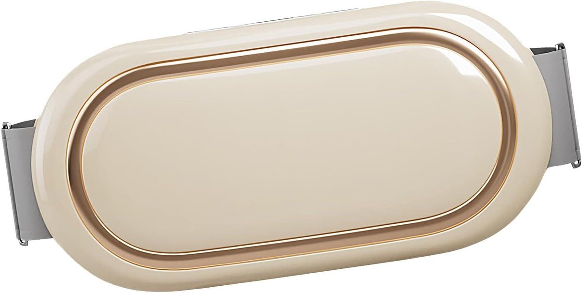 Buikspier Trainer - Geleidingsband Fitness - Spierversterking Thuis - Draadloos en Draagbaar - Minder dan 120cm - Beige