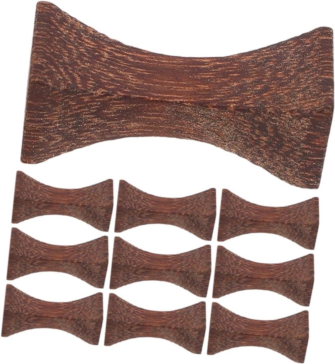 Eetstokjes Houder - Chopstick Rust - Netjes Eten - Kippenvleugel Vorm - 10 Stuks - Koffie