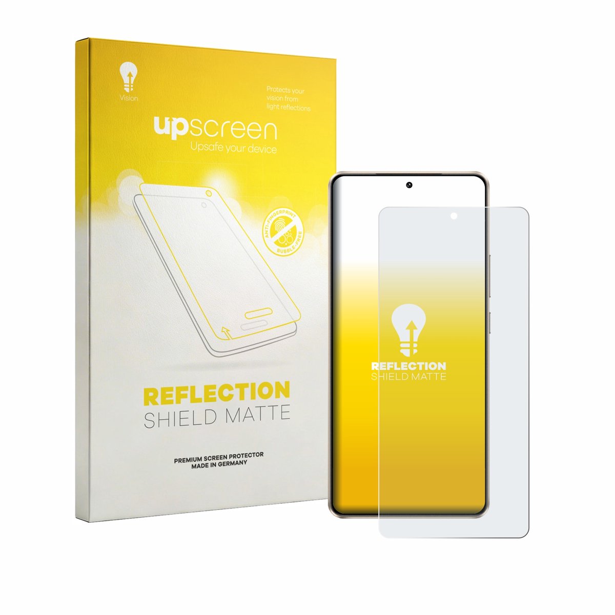 upscreen - Screenprotector voor iQOO Z10 Turbo Plus - Folie Beschermfolie anti glare matte