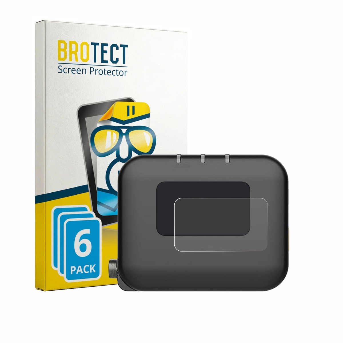 BROTECT - Screenprotector voor Deity TC-1 - Folie Beschermfolie transparant 6 Stuks
