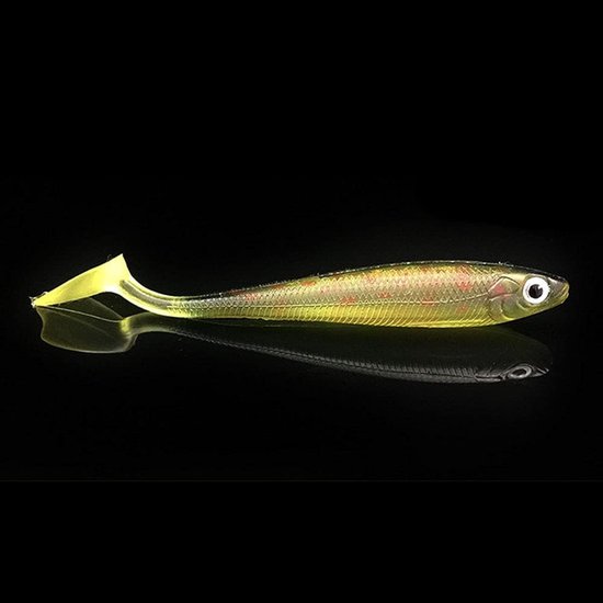 Dailygoods- Kunstaas Set 20 Stuks - Zacht Aas - Zinkende Swimbait - Jig Loodkop - Voor Zout/Zoetwater - Hoogwaardig PVC - Vissersaas van Dailygoods — afbeelding 4