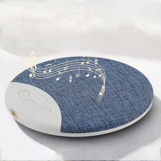 Slaapkussen Luidspreker - Onder kussen speaker - Rustig Slapen - Geleidingsgeluidstechnologie - 96 x 96 x 11 cm - Wit — afbeelding 5
