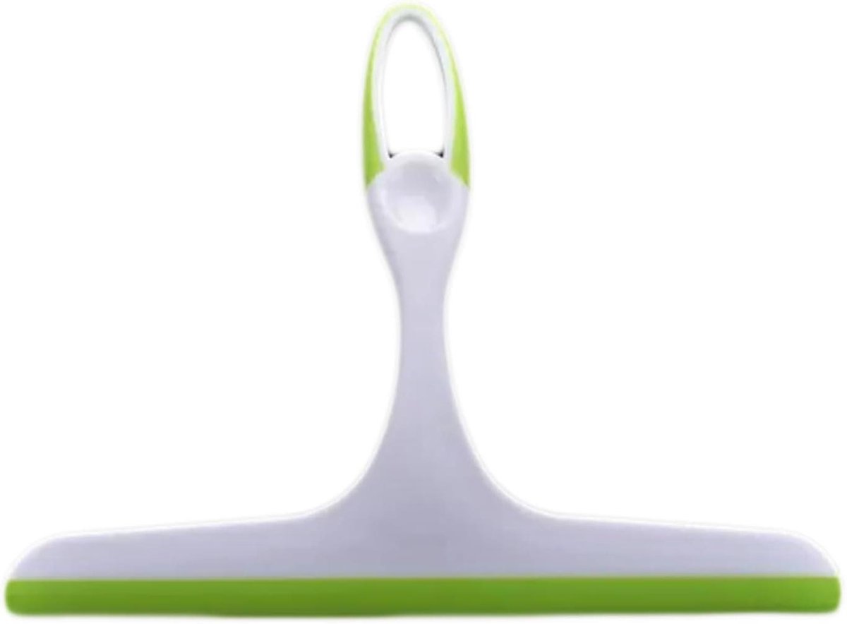 Waterwisser - Glasreiniger Schrobmachine - Ramen Schoonmaken - Zacht Rubber - One Size - Groen