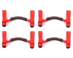 Dailygoody - Armsteun Handgrepen - Grip Bar voor Jeep - Ergonomisch en Veilig - 4 Stuks - Geschikt voor Wrangler CJ TJ JK JL - Anti-slip Design