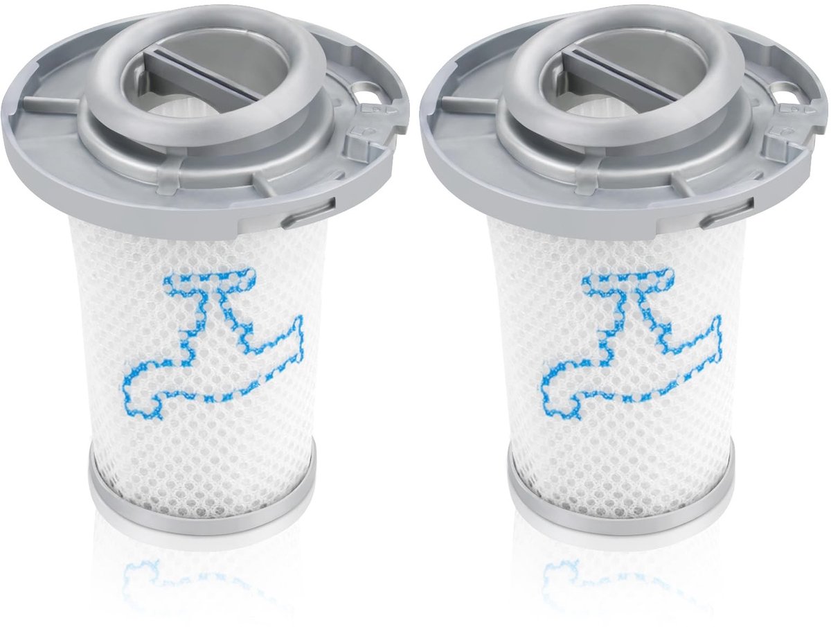 Dailygoody - 2-pack filteraccessoires - Wasbaar en milieuvriendelijk - Geschikt voor Rowenta stofzuigers - Filter voor stofreductie - Verbeterde reini
