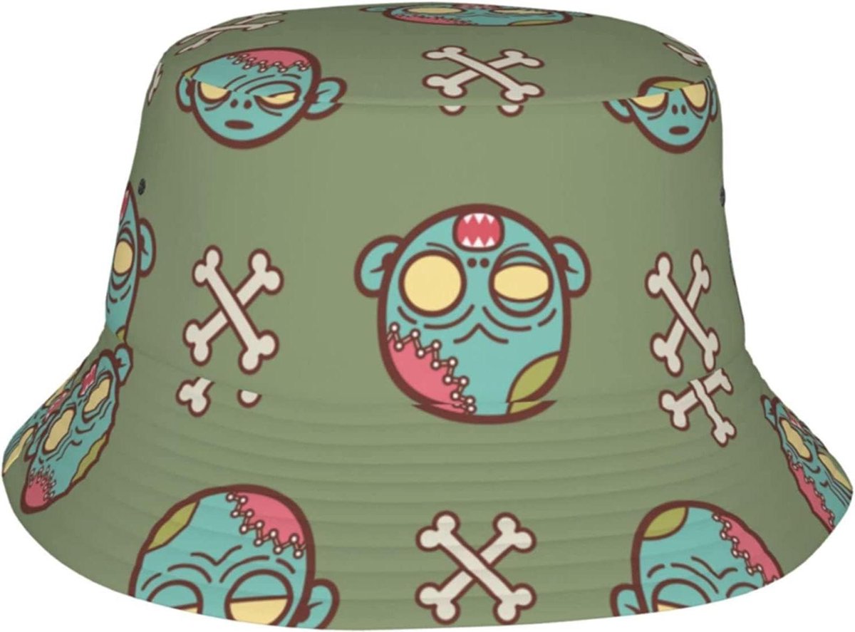 Vissershoed - Zonnehoed - Buitenactiviteiten - UV bescherming - Unisex - Zwart