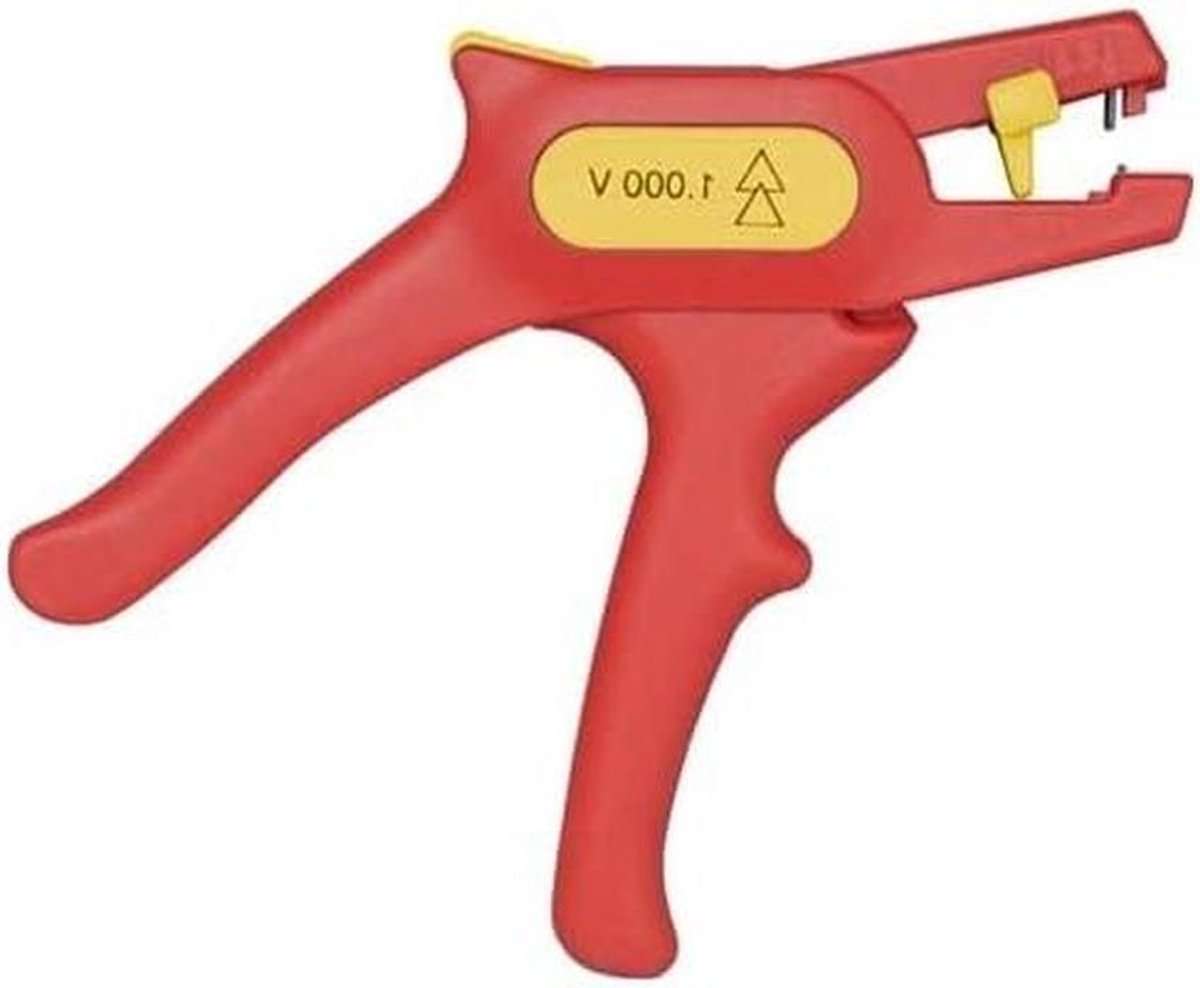 Draadstripper - Kabelstripper tang - Elektra klussen - VDE getest 1000V - 0.2-6qmm - Rood