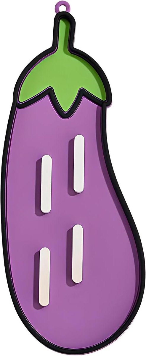 Lepelhouder Aanrecht - Keukenmatje - Koken - Hittebestendig Ontwerp - Compact - Paars