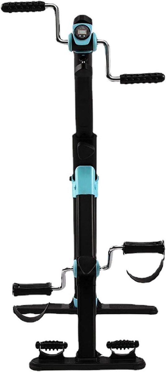 Mini Hometrainer - Fiets trainer - Arm en been training - Verstelbare weerstand - LCD display - Zwart