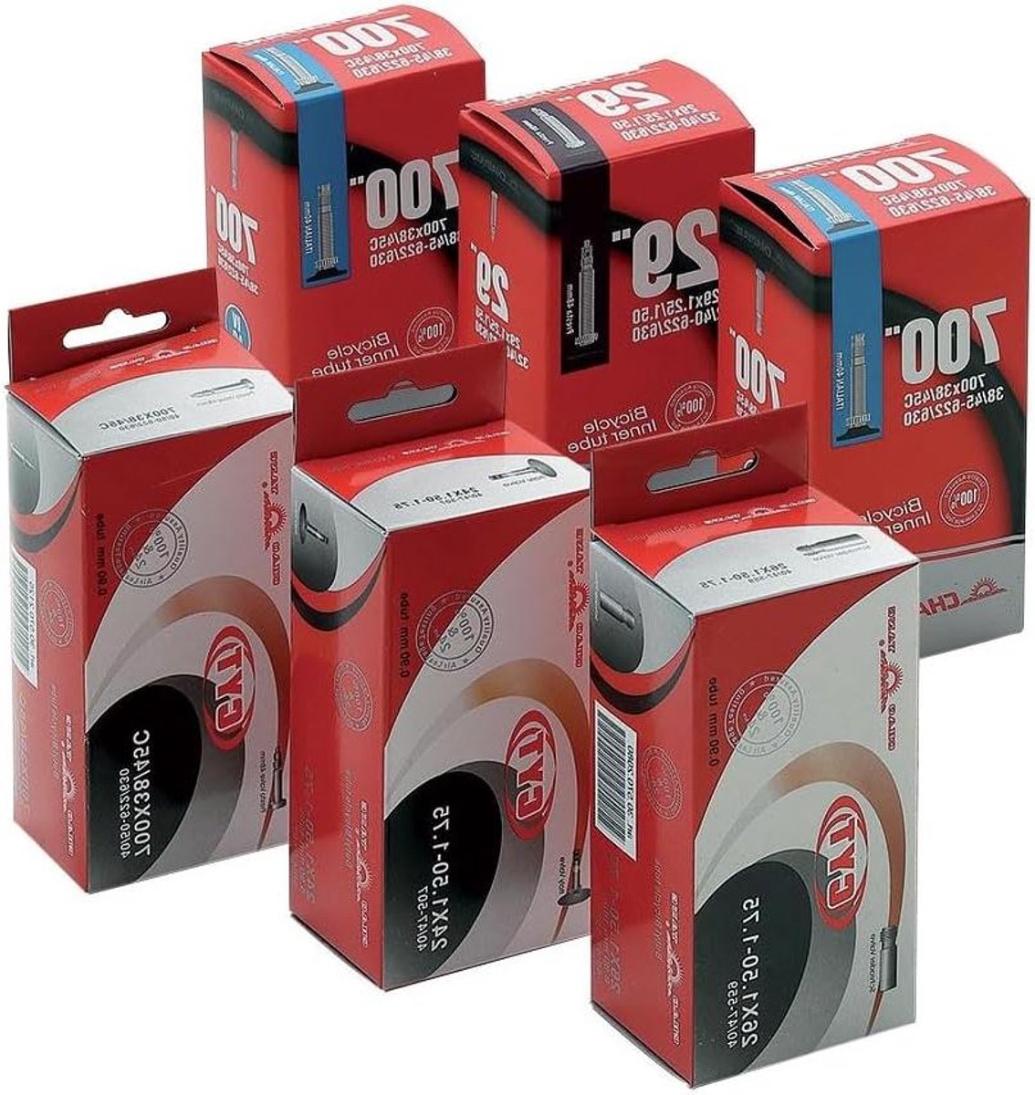 Binnenband - Fietsband - Fatbike Onderhoud - Schrader Ventiel - 16x4-4 - Zwart