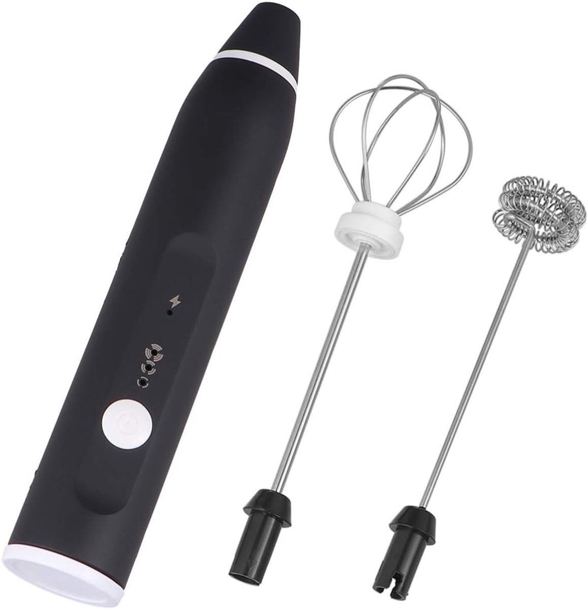 1 stuks schuimmaker voor koffie, keukengerei, melkschuimer, eiklopper, compacte handmixer, elektrische schuim- en eiklopmachine
