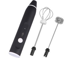 1 stuks schuimmaker voor koffie, keukengerei, melkschuimer, eiklopper, compacte handmixer, elektrische schuim- en eiklopmachine