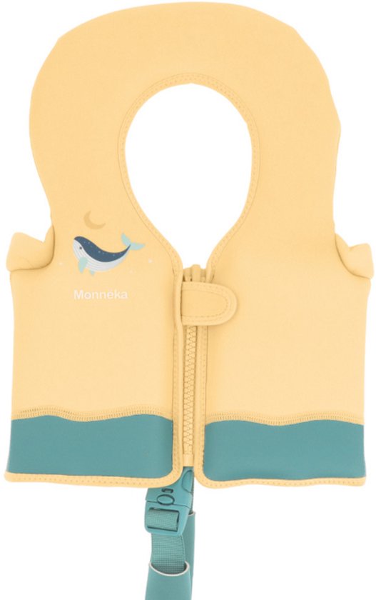 Zwemvest | Drijfvest | 1-2 jaar | 11-15 kg | Geel | Groen | Walvis | Zwemmen | Veiligheid | Maat 86/92