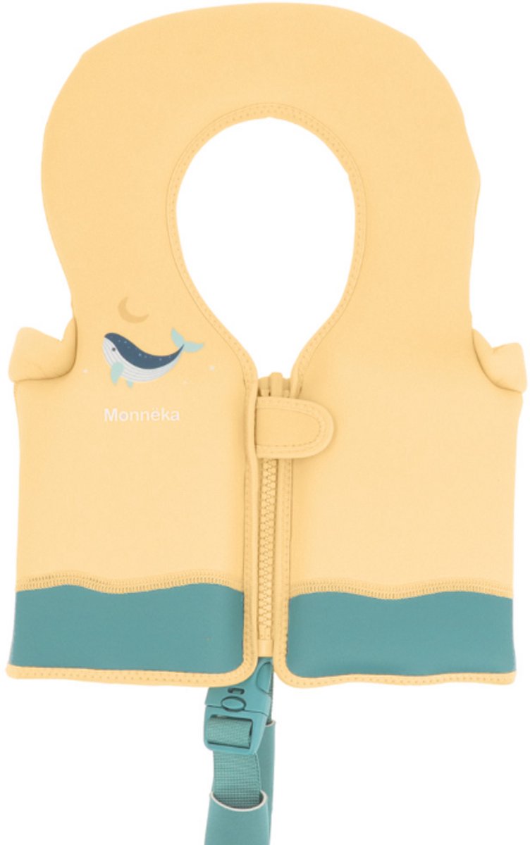Zwemvest | Drijfvest | 1-2 jaar | 11-15 kg | Geel | Groen | Walvis | Zwemmen | Veiligheid