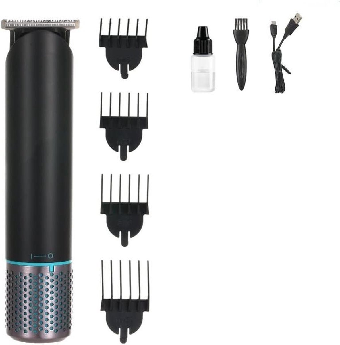 Haartrimmer Baardtrimmer - Professionele Knipper - Thuis Kapper - Stille Motor - 15.7 cm - Blauw