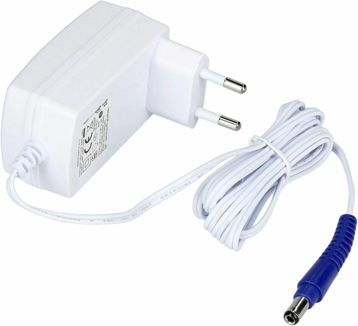 Stekkeradapter - Voeding Adapter - Stofzuiger Opladen - Specifieke Voltage - 21.75 Watt - Wit
