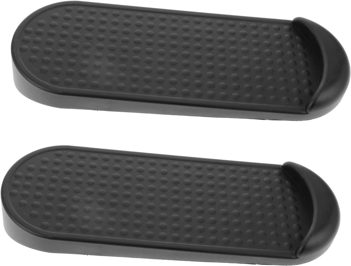 Voetpedalen - Step Platforms - Fitness Thuis - Robuust Plastic - 34 x 13 x 5 cm - Zwart