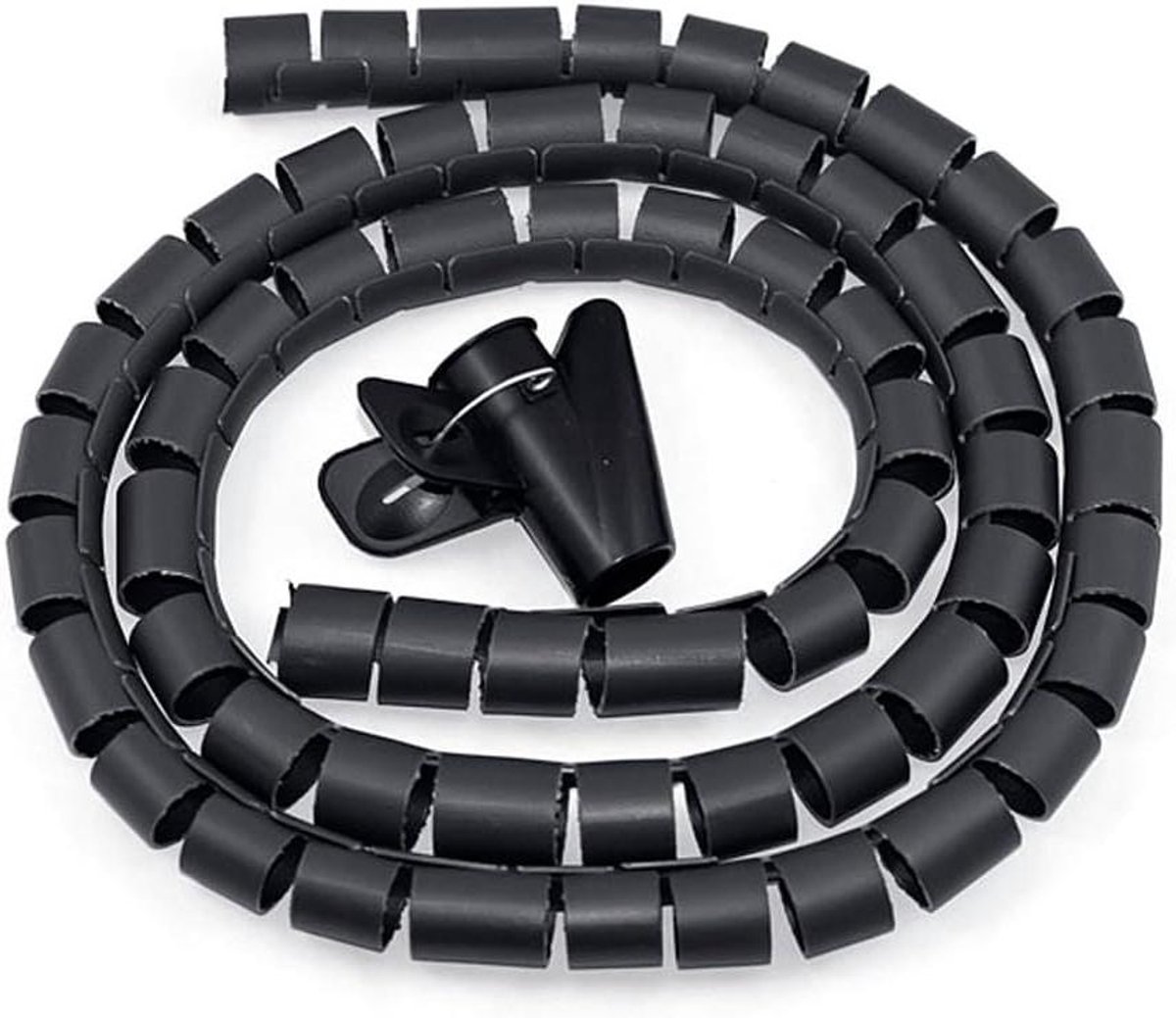 Kabelorganisator - Kabelbinder - Orde Scheppen - Duurzaam Nylon - 20 Meter - Zwart