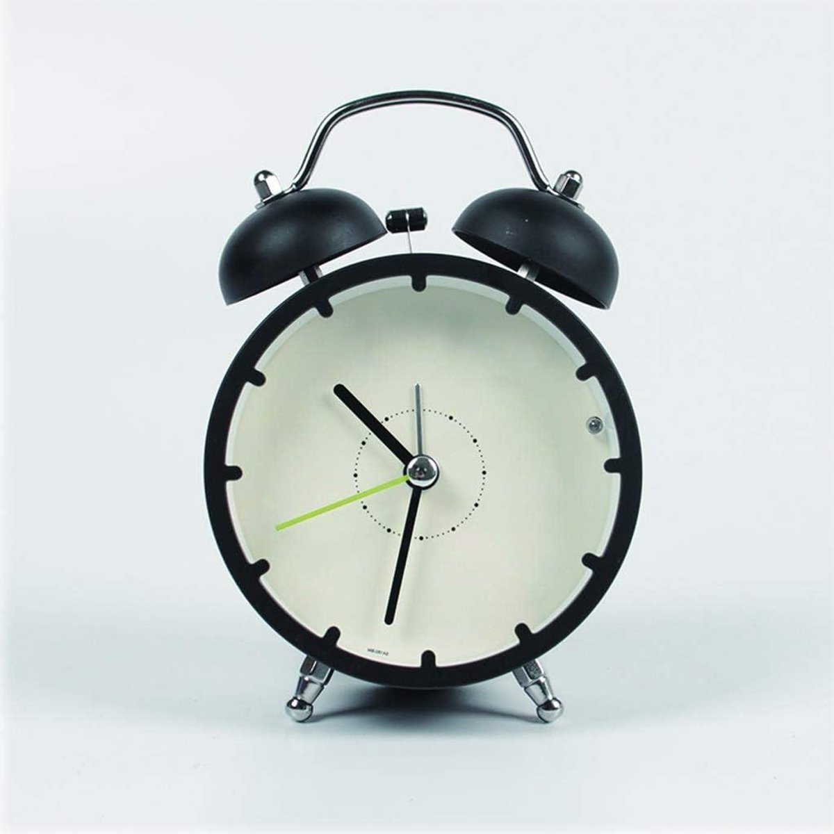 Digitale wekker - Stille wekker - Naast het bed - Groot display - 13 cm lang - Zwart