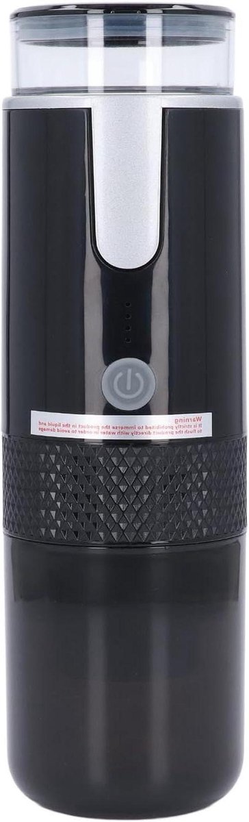 Draagbaar Koffiezetapparaat - Reis Espresso Machine - Onderweg Koffie Zetten - Oplaadbaar Draadloos - 170 Ml Capaciteit - Zwart