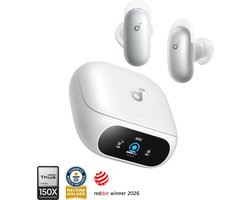 soundcore Liberty 5 Pro by Anker, Anker Thus Al Chip, Kristalheldere Gesprekken, Noise Cancelling Oordopjes, Draadloze Oordopjes, ANC Met 6,5 U/28 U:Speeltijd, Snelladen, Draadloos Opladen