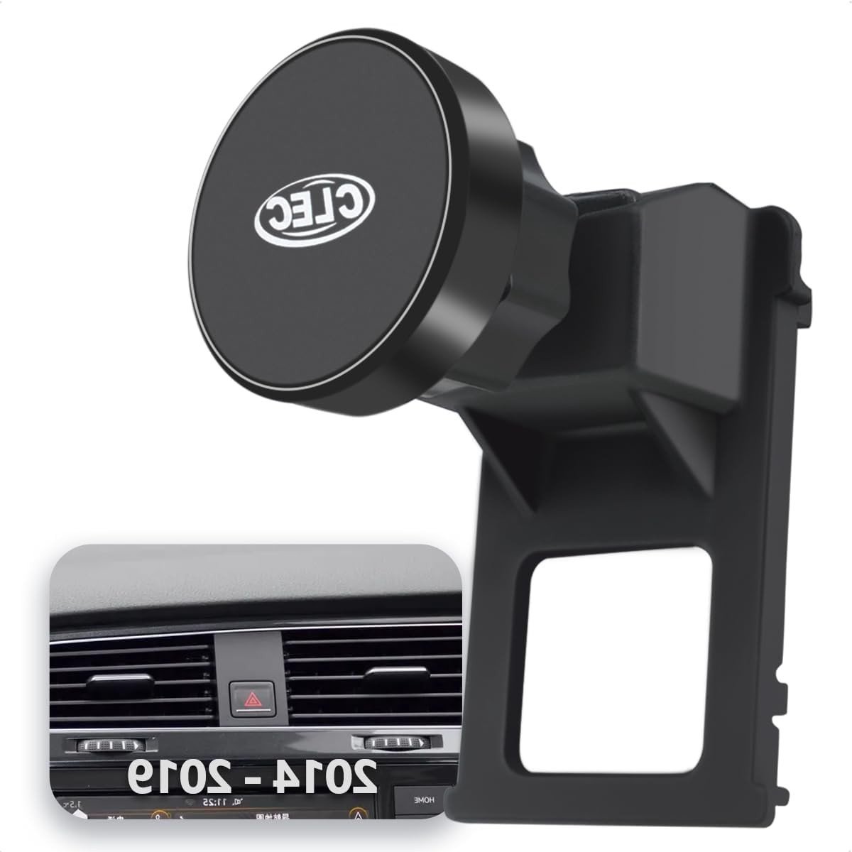 Magnetische Telefoonhouder voor Volkswagen Golf 7 Dashboard - 360 Graden Draaibaar