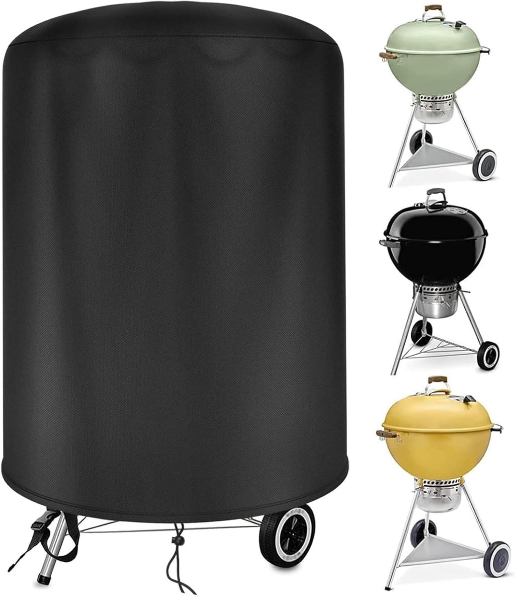 VHV - Barbecuehoes - waterdichte BBQ hoes 71×68cm - 420D Oxford-stof, waterdicht, windbestendig - voor tuin, terras en buitenkeuken