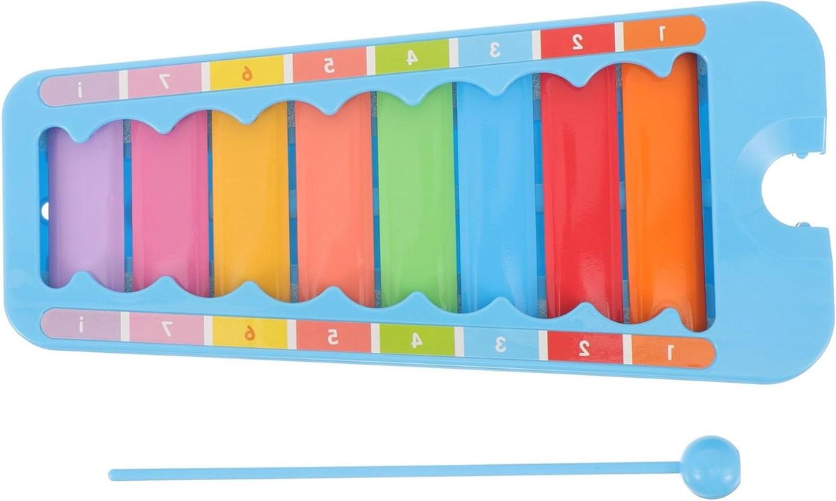 Xylofoon Mallet Kindermuziek - Slaginstrument Speelgoed - Muzikale Ontwikkeling - 8 Tonen Percussie Piano