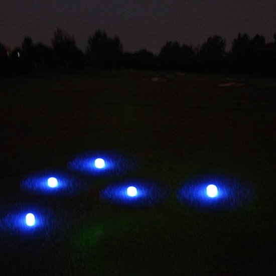Golfballen voor Nachttraining - 6 Stuks LED Verlichte Golfballen voor Lange Afstand en Oefeningen in het Donker — afbeelding 4