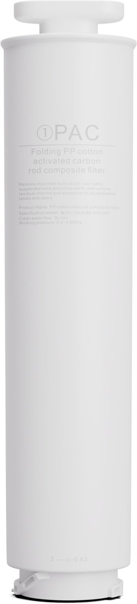 Klarstein Aqualine Pac Filter 2-In-1 Filtersysteem Watervoorbereiding