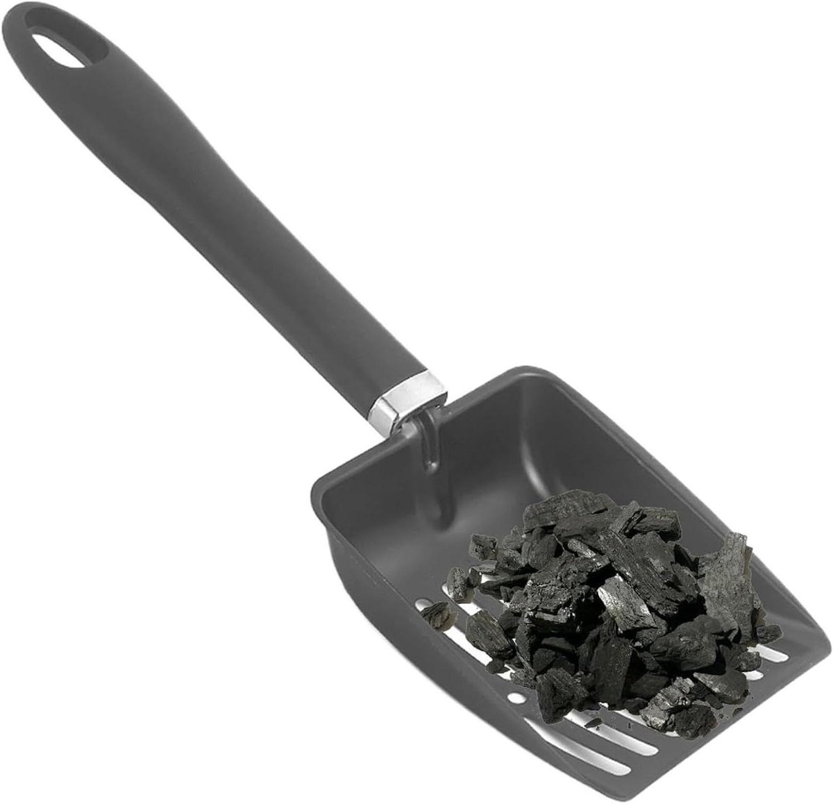 Aszeef Open Haard - Kolenschep Vuur - Haard Schoonmaken - Hol Hol Design - 30 cm - Zwart