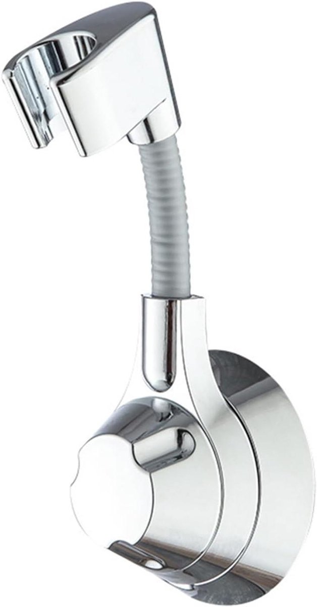 Handdouchehouder - Douchekophouder Wandmontage - Douchen Aanpassen - Met Meerdere Hoeken Draaibaar - 10x10 mm - Zilver