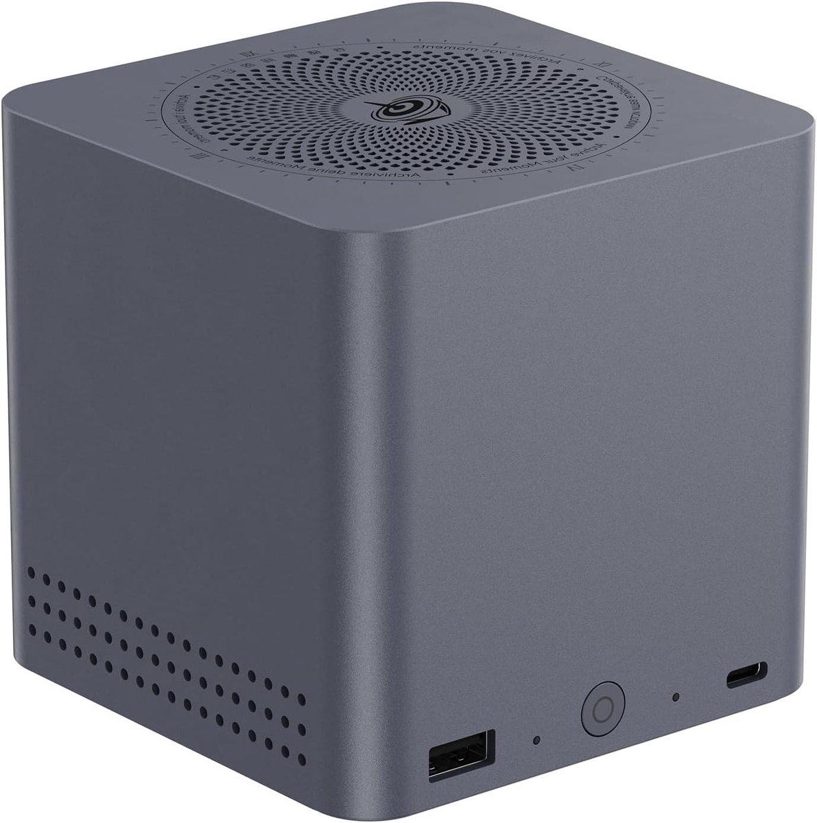 Mini PC - Mini Computer NAS - Bestanden Opslaan - Uitbreidbaar tot 24TB - 99 x 99 x 99 mm