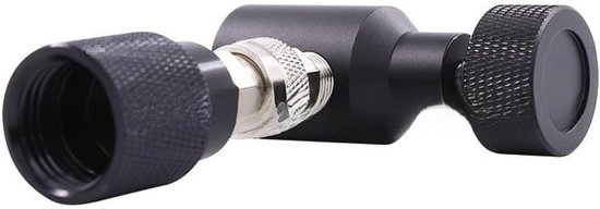 Gas Aansluitadapter - Cilinder Adapter - Gas Aansluiten - Brede Compatibiliteit - 10 x 10 x 5 cm - Zwart — afbeelding 5