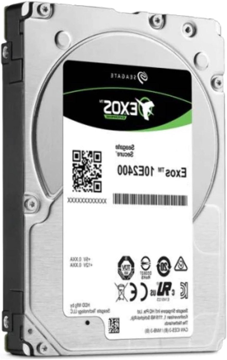 Interne Harde Schijf - Harde Schijf Opslagmedium - Bedrijfskritische Servers - Hoge Capaciteit - 1.2 TB - zwart