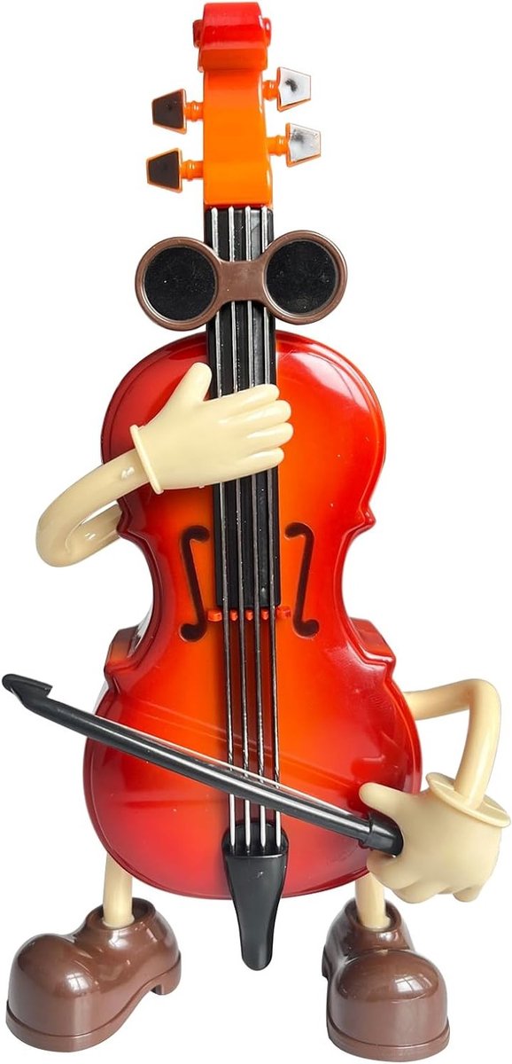 Retro Mechanische Muziekdoos in Vioolvorm voor Decoratie, Verjaardag en Feestdagen, Perfect Cadeau voor Muziekliefhebbers