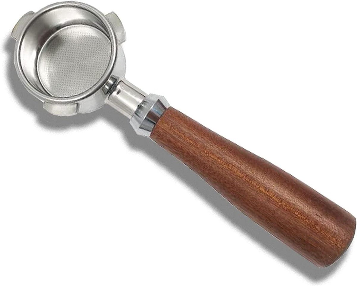 Filterhouder zonder bodem - Portafilter - Koffie Zetten - Universeel 54mm - 54 mm - Donker