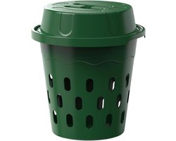 Worm Composter Kit - Wormenbak Tuin - Organisch Afval Verwerken - Ingraaf Ontwerp - 27.4 cm Hoog - Groen