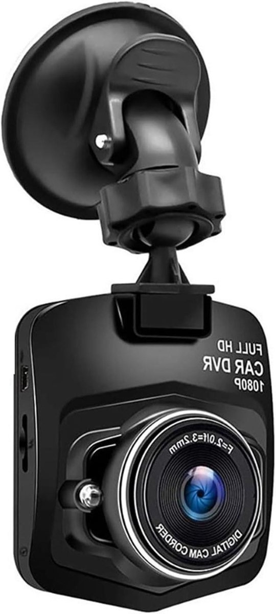 Auto Camera HD - Dash Cam DVR - Veilig Rijden - 1080P Full HD - 2.4 inch scherm - Zwart