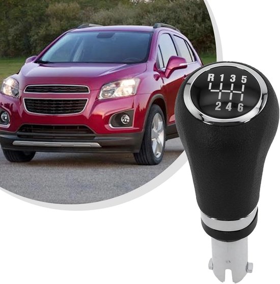 Schakelpookknop Auto - Versnellingspook - Auto Interieur Modificatie - Verbeterde Grip - 10 x 10 mm - Zwart — afbeelding 3