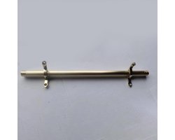 Traploperstang, minimalistische stijl traploperstang, messing staafbuis voor het bevestigen van traplopers （1 Pcs-L80cm(31 1/2")）