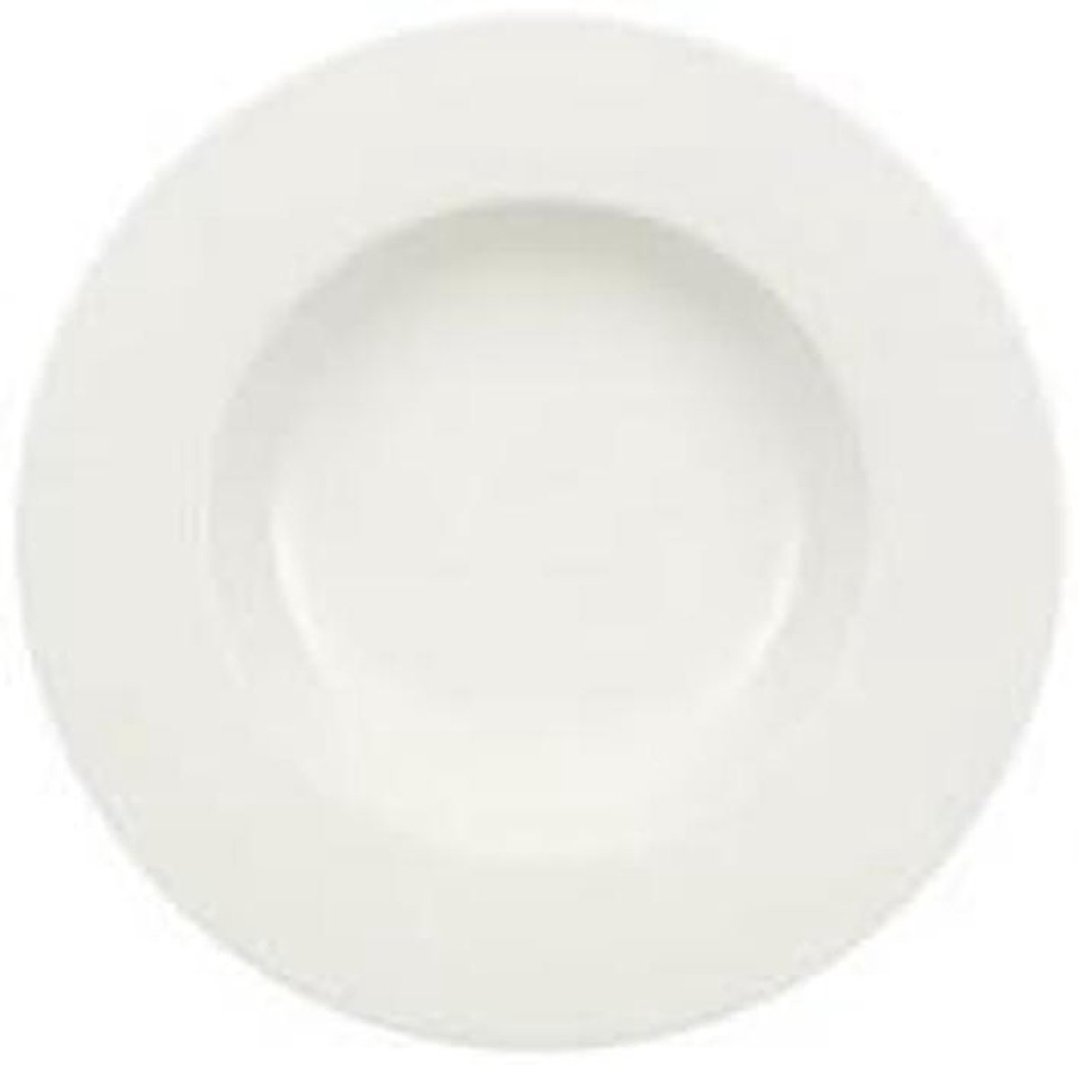 Soepbord Porselein - Diep Bord - Dineren Thuis - Vaatwasserbestendig - 24 cm - Wit