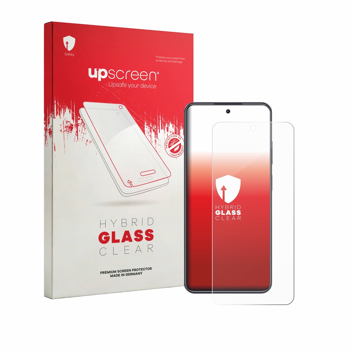 upscreen - Screenprotector voor Realme C73 - Folie Beschermfolie Beschermglas transparant