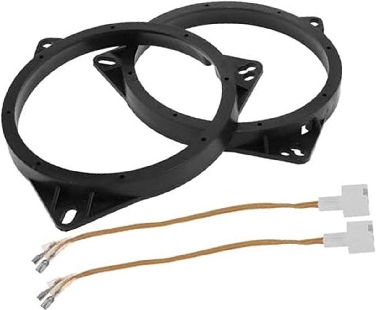 Luidspreker Afstandsring - Speaker Adapter - Auto Audio - Verbeterde Geluidskwaliteit - Universeel - Zwart