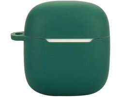 Hoesje voor Sennheiser - Beschermhoes Oplader - Bescherming Headset - Volledig Omhulde Bescherming - N.v.t. - Donkergroen