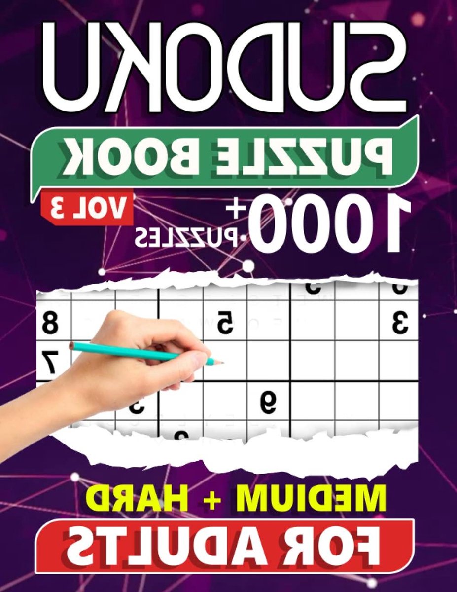 Sudoku Puzzelboek - Puzzelboek Volwassenen - Ontspanning en Plezier - Meer dan 1000 Puzzels - 8.5 x 11 inch - Wit